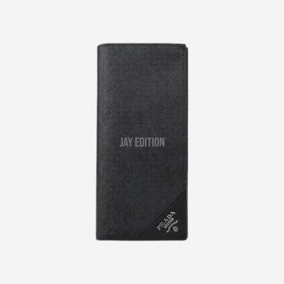 프라다 사피아노 비텔로 장지갑