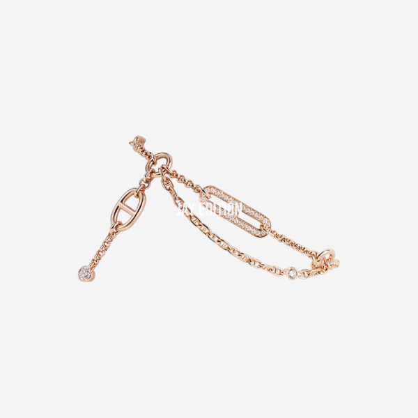 에르메스 Chaine d'ancre Chaos Bracelet