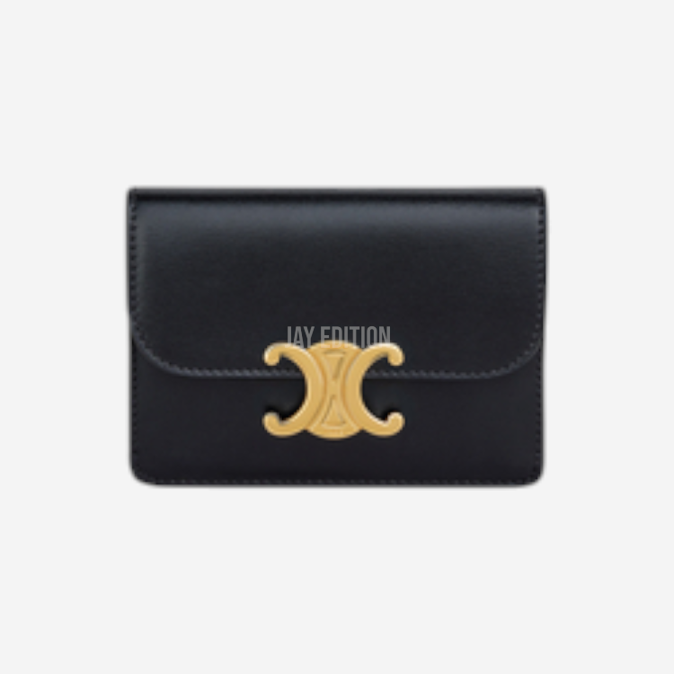 셀린느 트리오페 플랩 카드 지갑