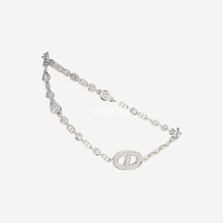 에르메스 Chaine d'ancre Chaos Fancy Bracelet