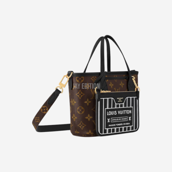 루이비통 인사이드 아웃 네버풀 반둘리에 BB 