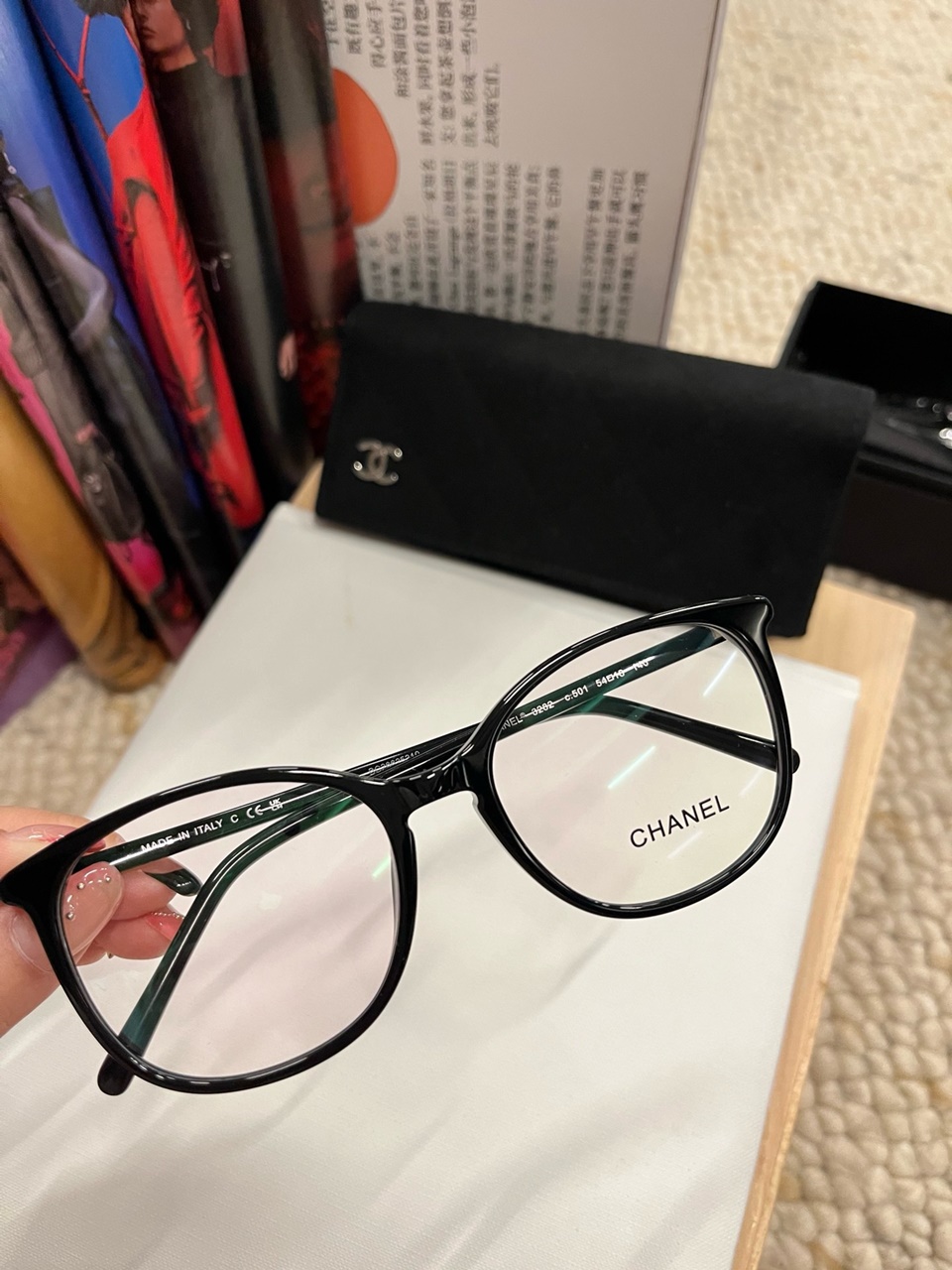 샤넬 안경 