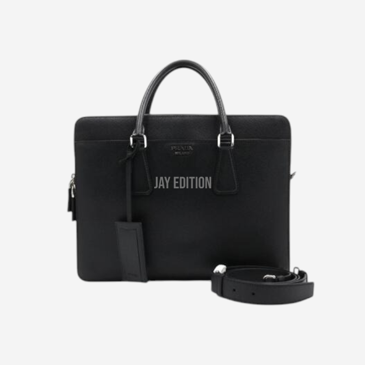 프라다 사피아노 브리프케이스