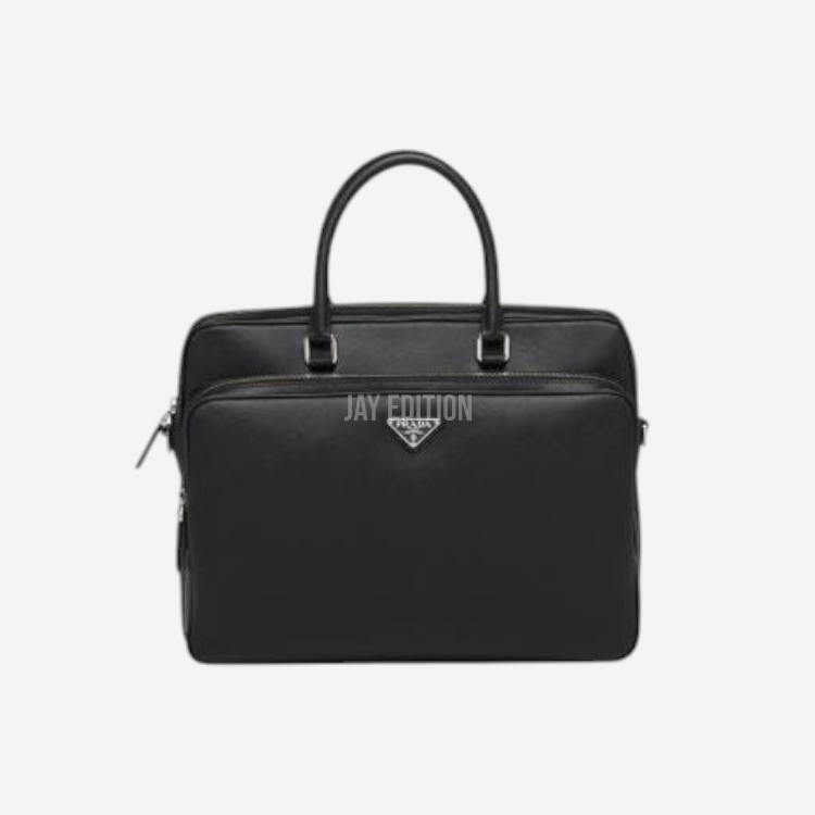 프라다 사피아노 브리프케이스 남성 토트백