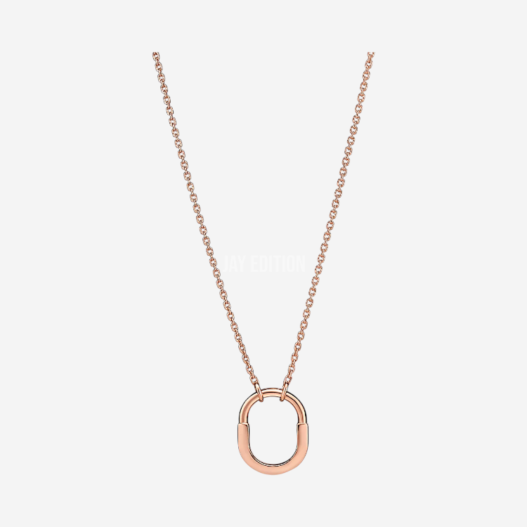 티파니 락 스몰 펜던트 네크리스 