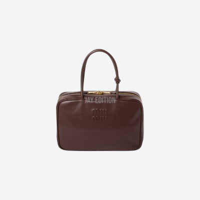 미우미우 가죽 보 백