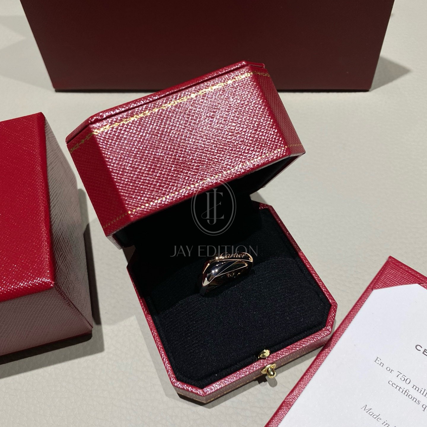 까르띠에 트리니티 쿠션 링 클래식 (문의)