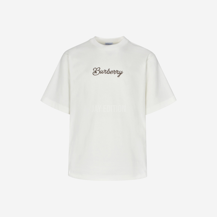 버버리 크레스트 서핑 프린팅 반팔 티셔츠