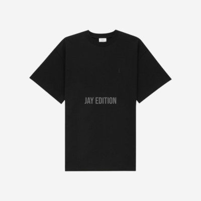 생로랑 코튼 피케 소재의 cassandre 티셔츠