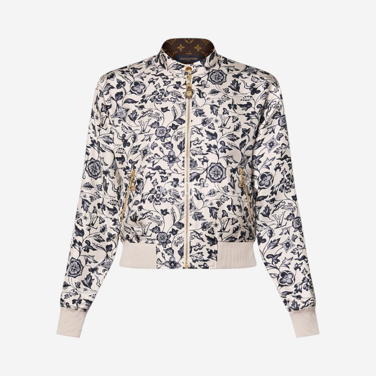 루이비통 리버서블 보태니컬 프린트 보머 자켓