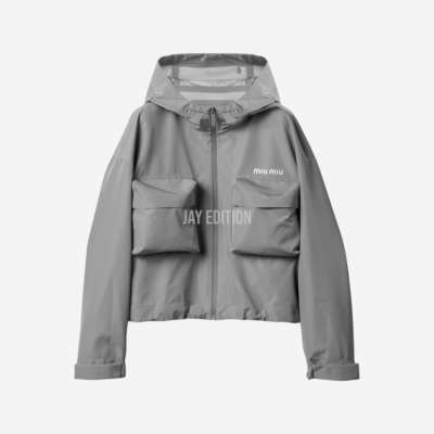 미우미우 테크 캔버스 블루종 스틸 그레이