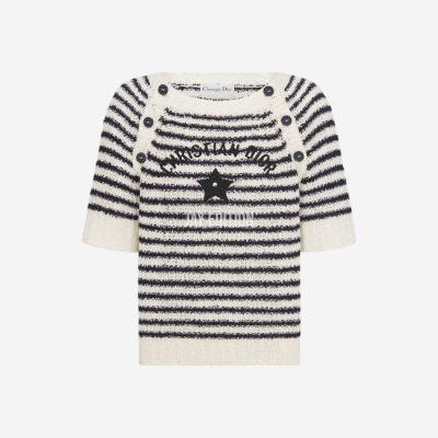 디올 마리니에르 반소매 스웨터