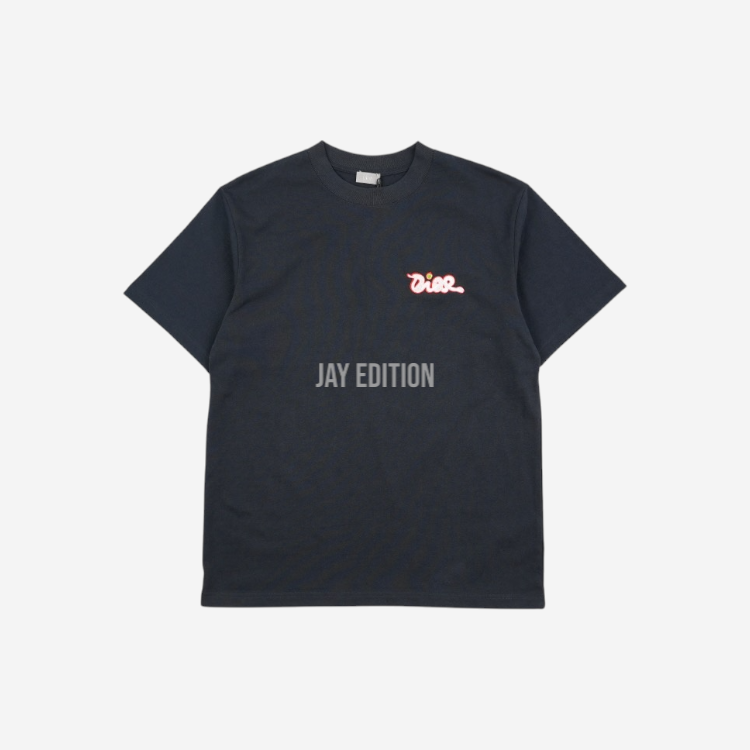 디올 AND KAWS 티셔츠