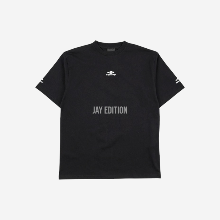 발렌시아가 3B 스포츠 아이콘 플랫 티셔츠