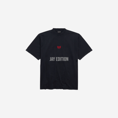 발렌시아가 로렐 클래식 미디엄 핏 티셔츠