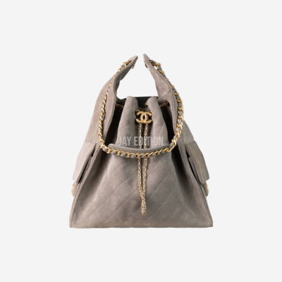 샤넬 25C 스웨이드백 미디움