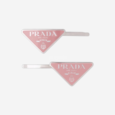 프라다 메탈 헤어 클립