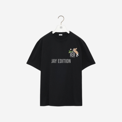 로에베 토끼 인타르시아 티셔츠