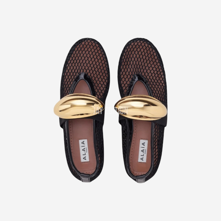 알라이아 발레 쥬얼 피쉬넷 플랫