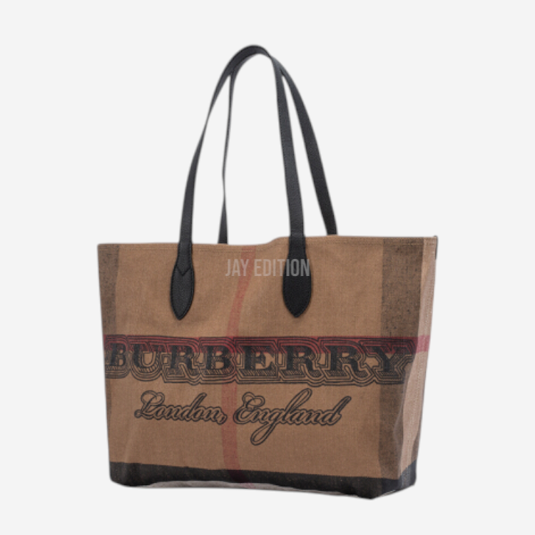 버버리 두들 토트백