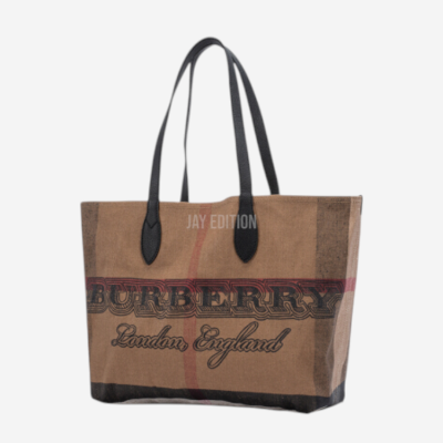 버버리 두들 토트백