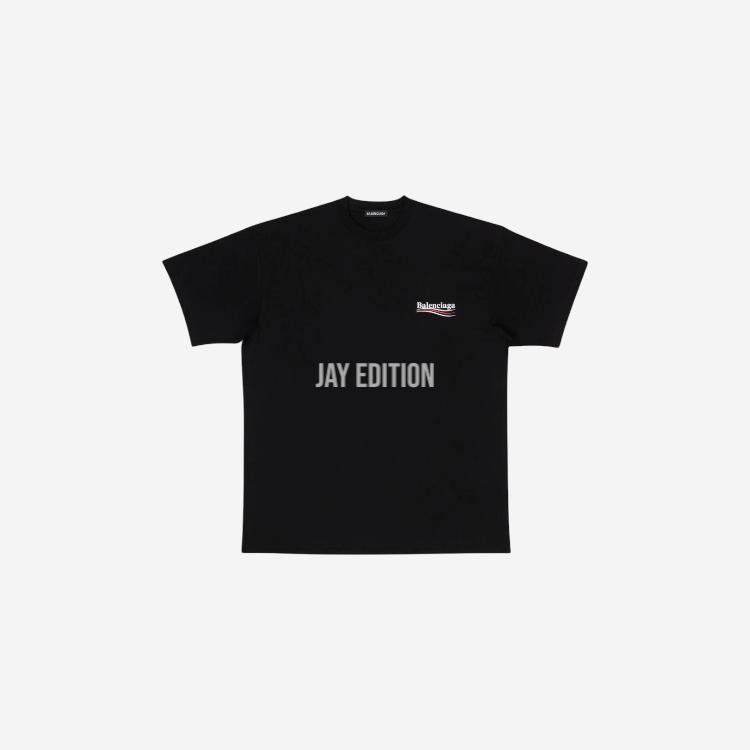 발렌시아가 폴리티컬 캠페인 티셔츠