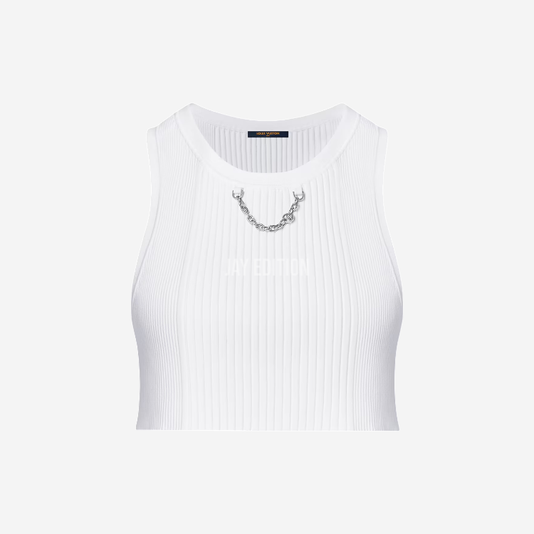 루이비통 리브드 크롭 톱