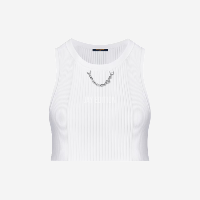 루이비통 리브드 크롭 톱